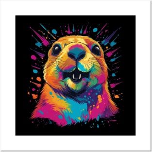 Prairie Dog Smiling Posters and Art